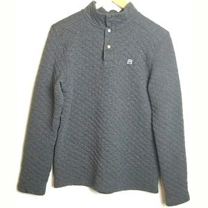 Avalanche mens Medium pullover quilted sweater